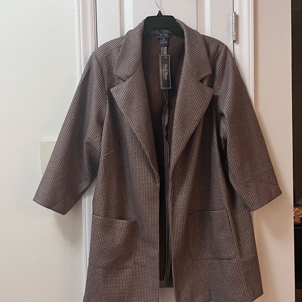 New York Clothing Company  Coat Size 3X NWT